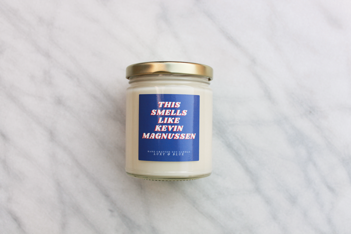 This Smells Like Kevin Magnussen Candle
