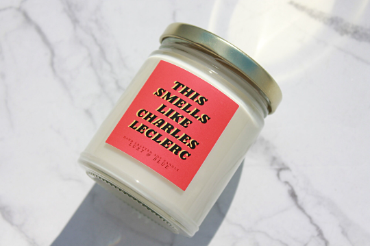 This Smells Like Charles Leclerc Candle