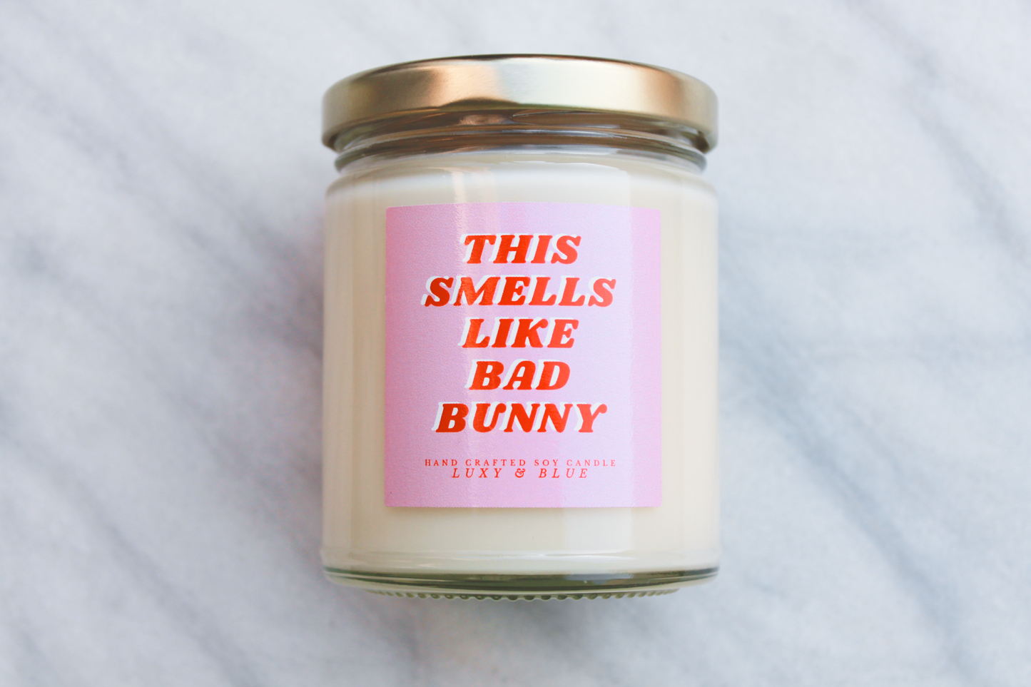 This Smells Like Bad Bunny Candle