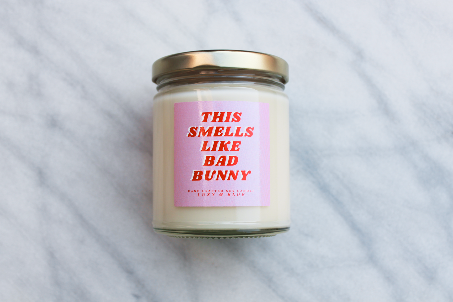 This Smells Like Bad Bunny Candle