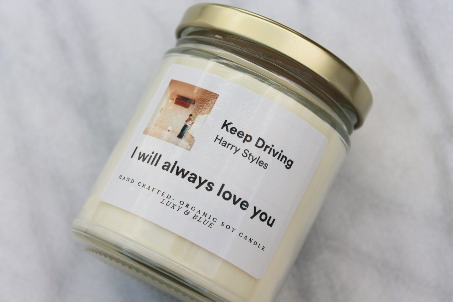 I Will Always Love You Candle