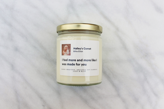 I Was Made For You Candle