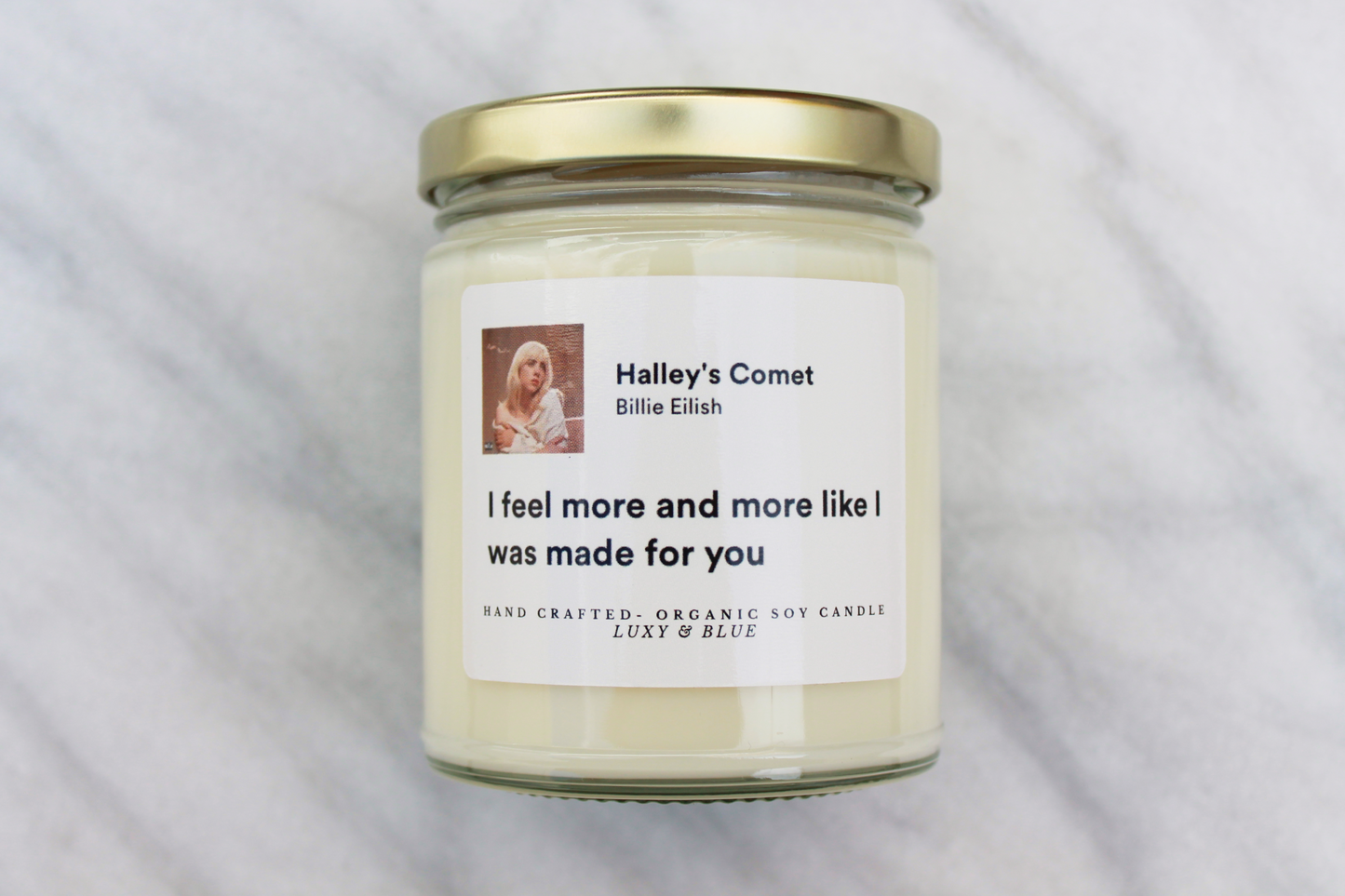 I Was Made For You Candle