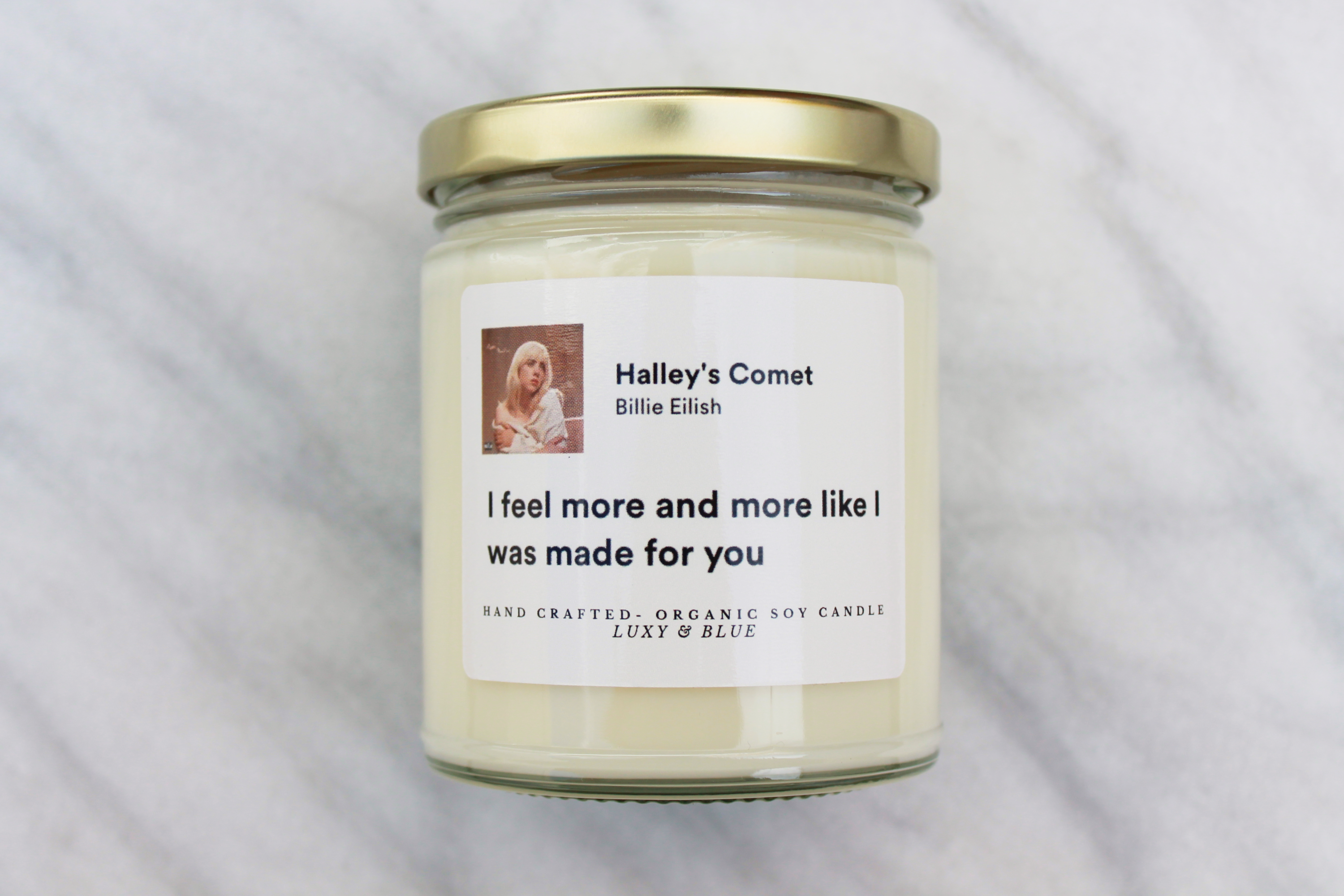 I Was Made For You Candle