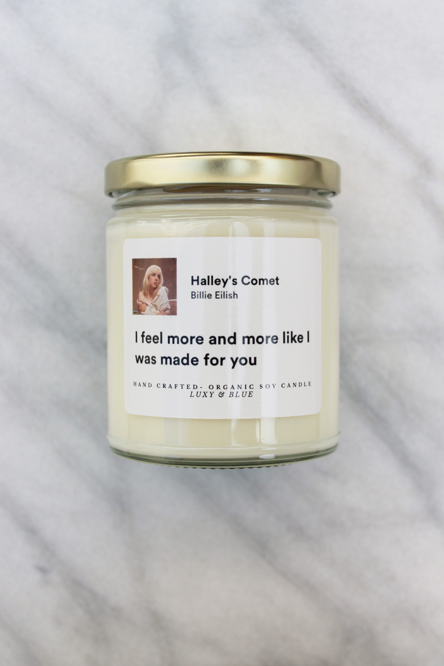 I Was Made For You Candle