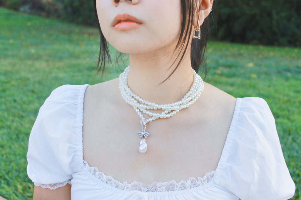 Marie Antoinette Pearl Necklace