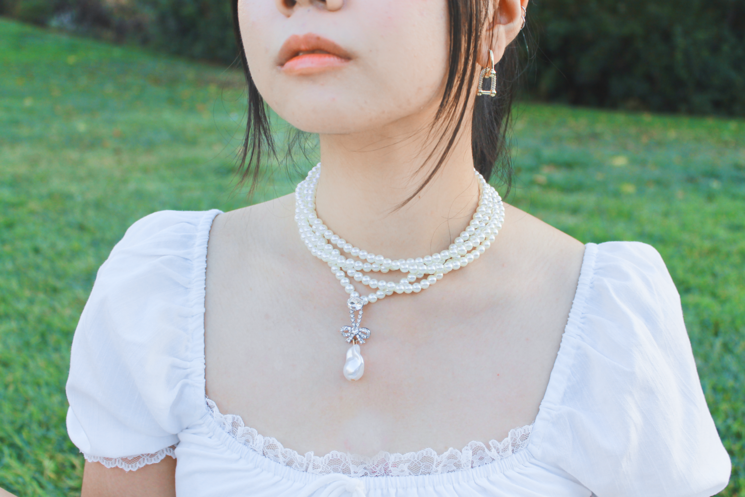 Marie Antoinette Pearl Necklace