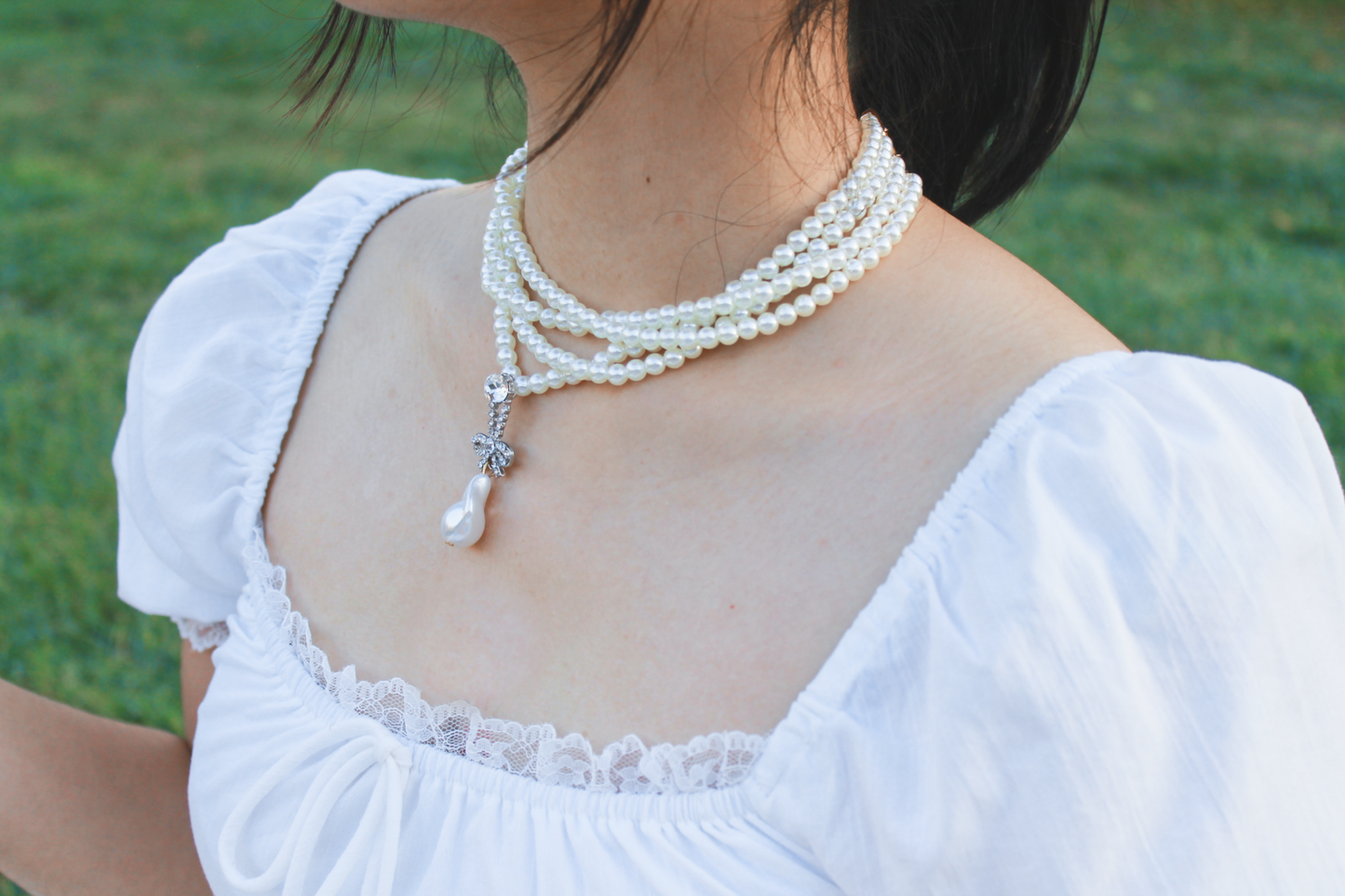 Marie Antoinette Pearl Necklace