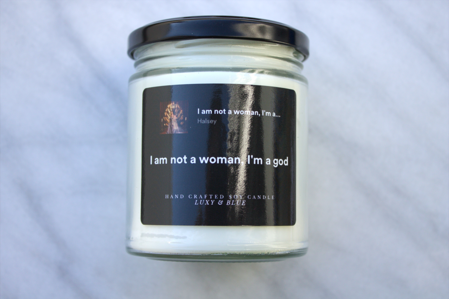 I'm Not A Woman, I'm A God Candle