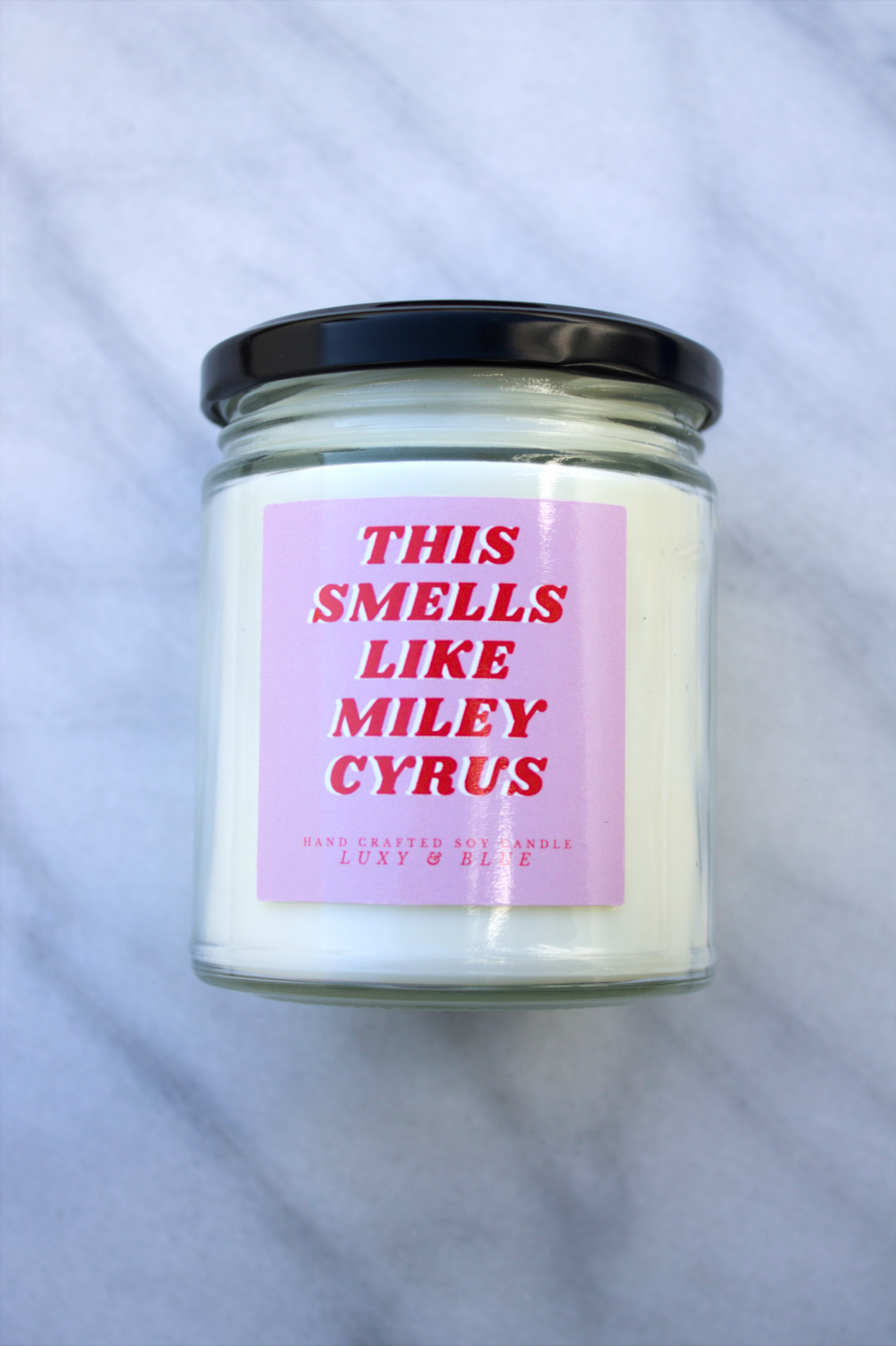 This Smells Like Miley Candle