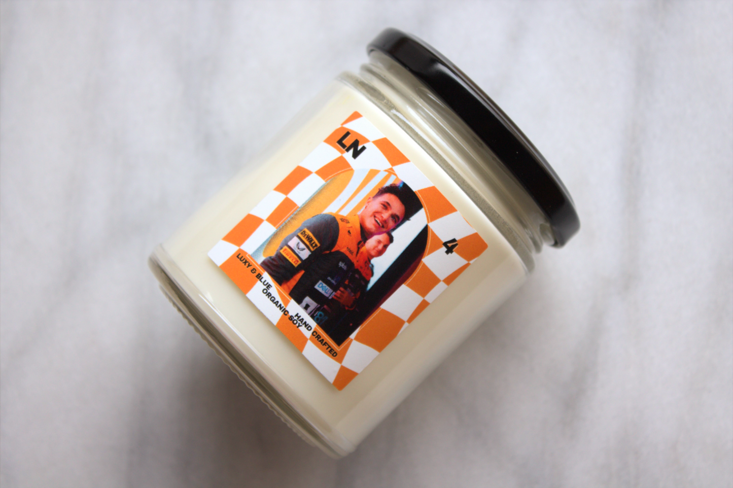 Lando Norris Candle