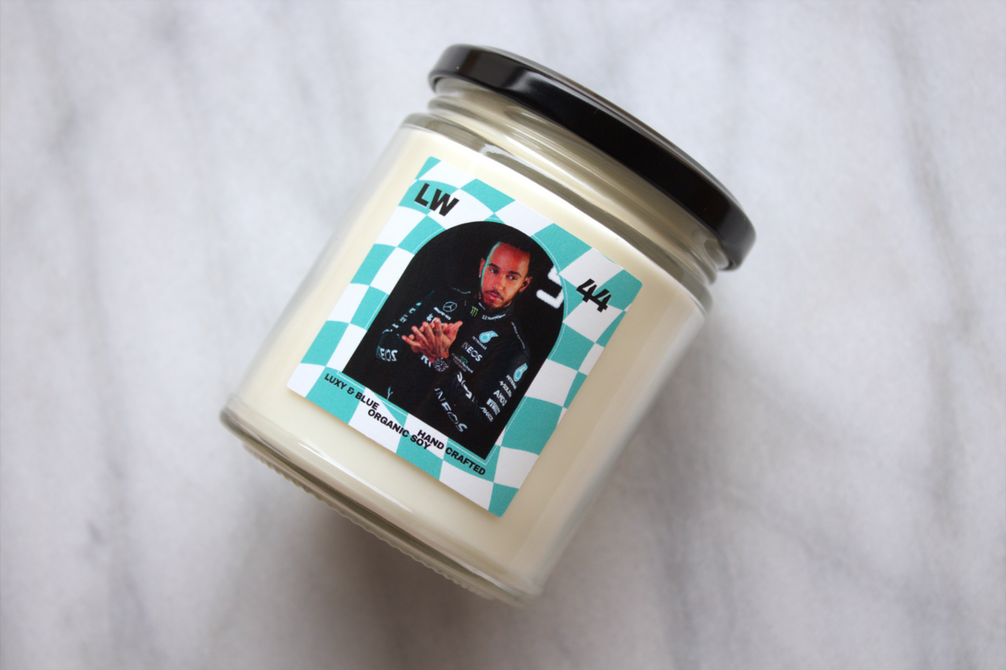 Lewis Hamilton Candle