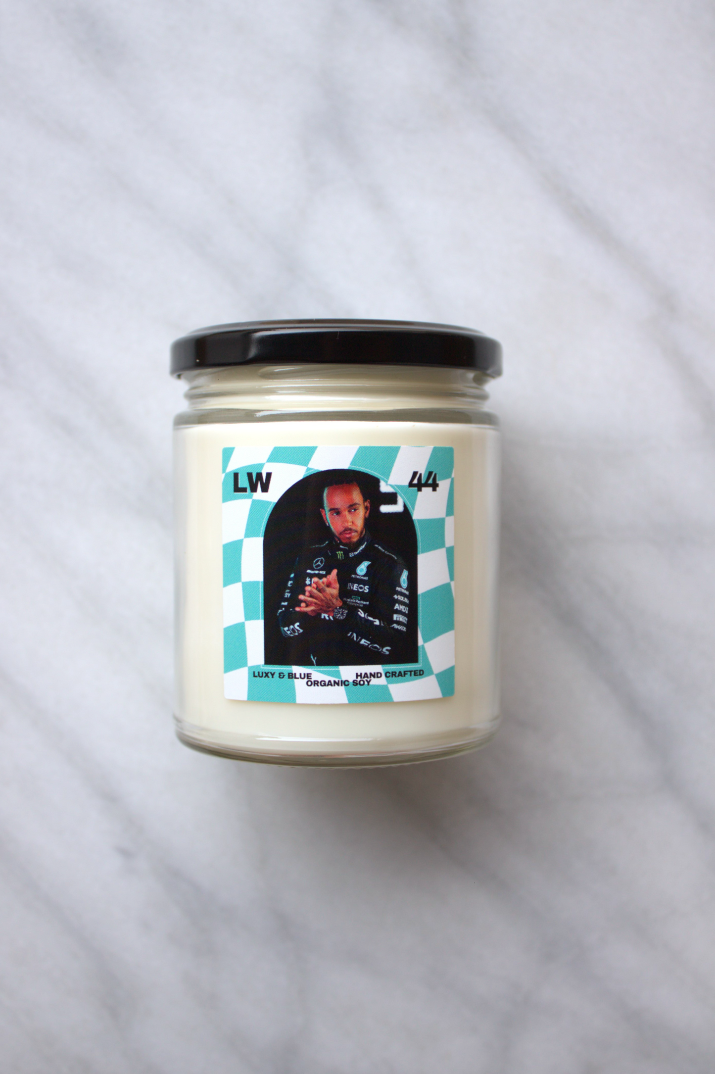 Lewis Hamilton Candle