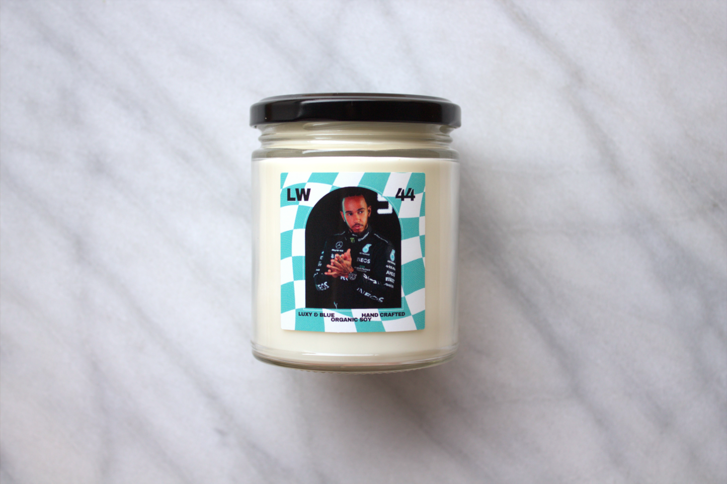 Lewis Hamilton Candle