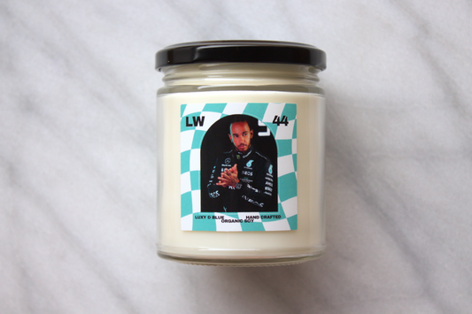 Lewis Hamilton Candle