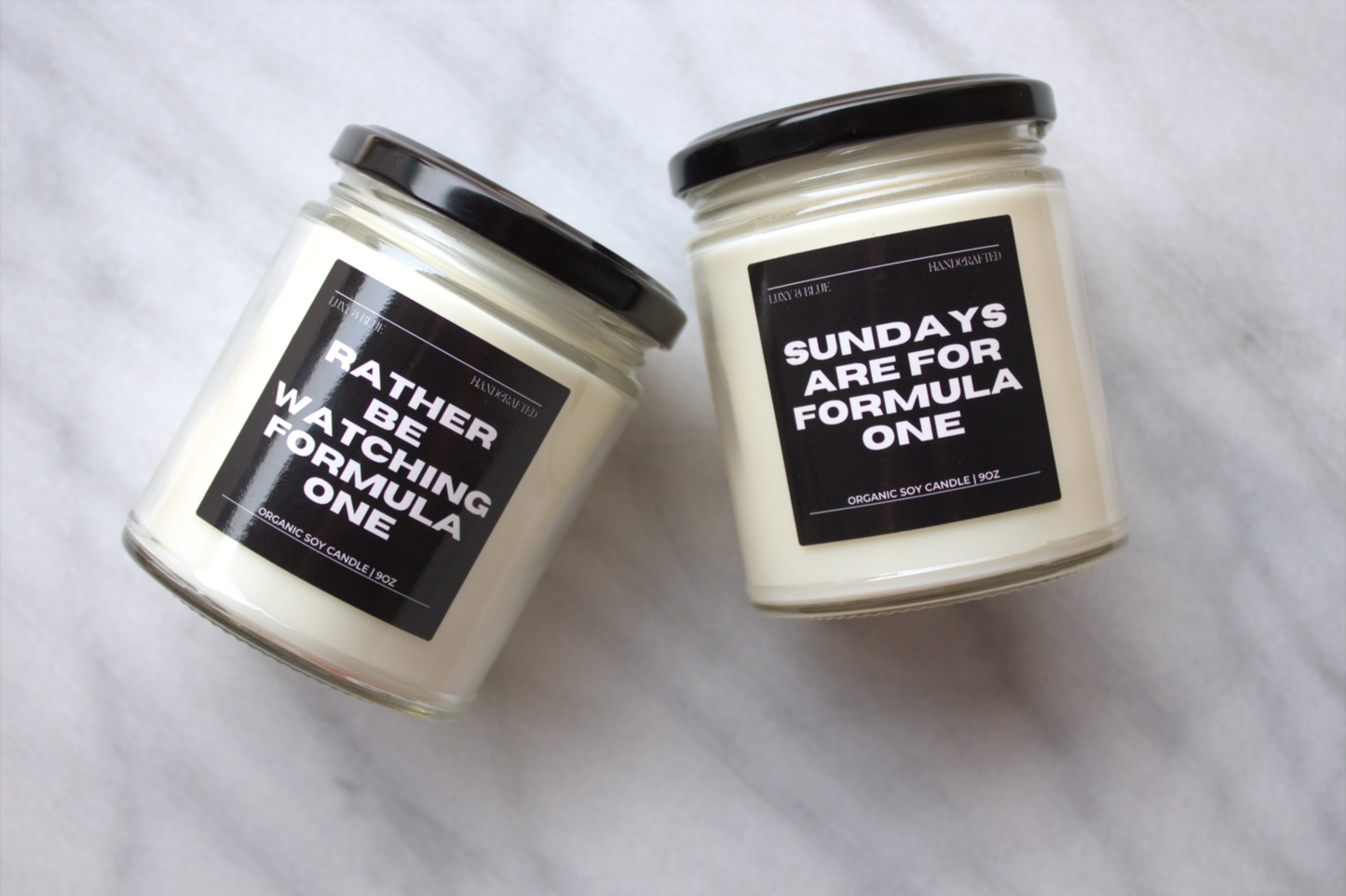 Sundays Are For Formula One Candle