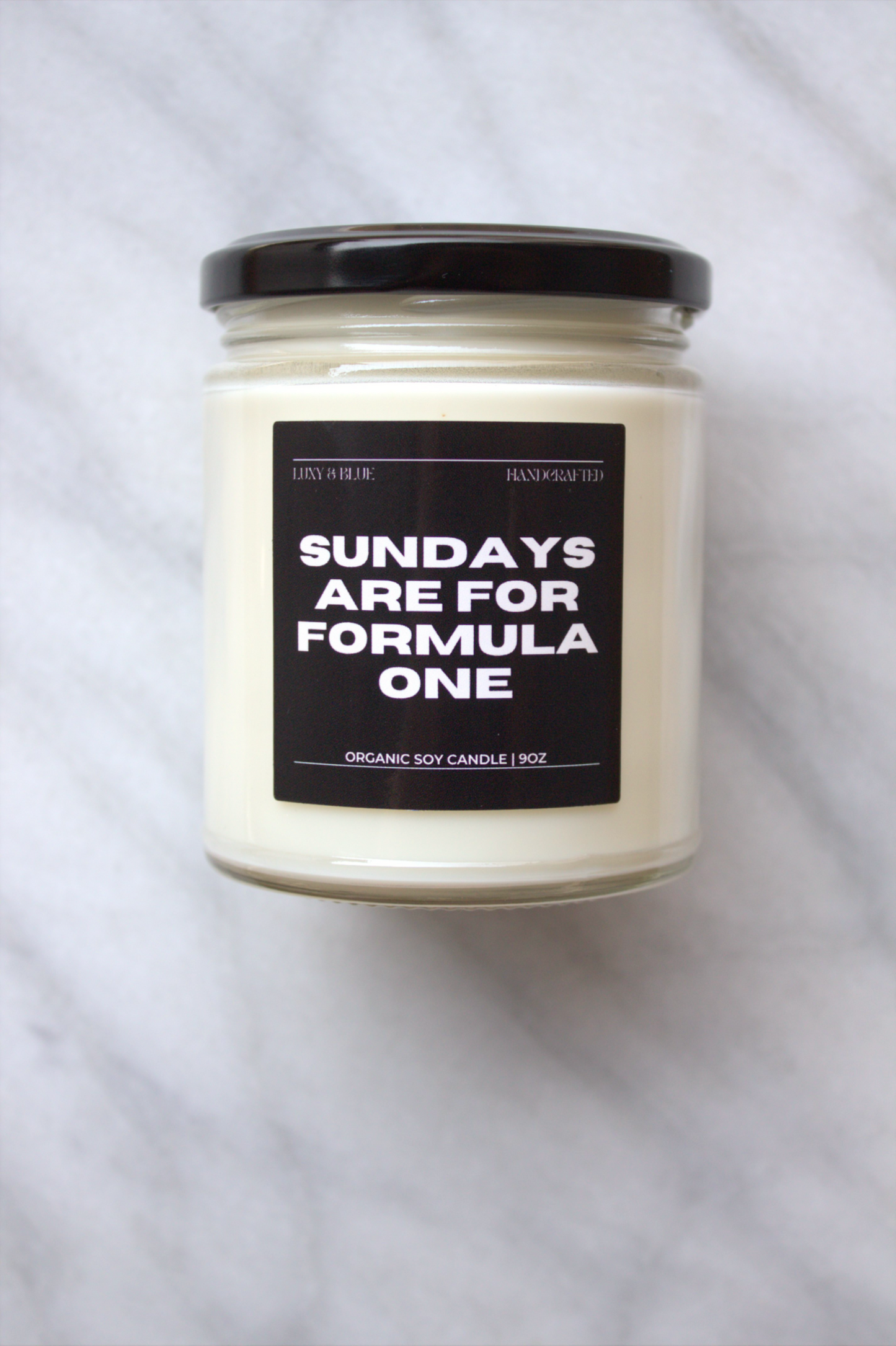 Sundays Are For Formula One Candle