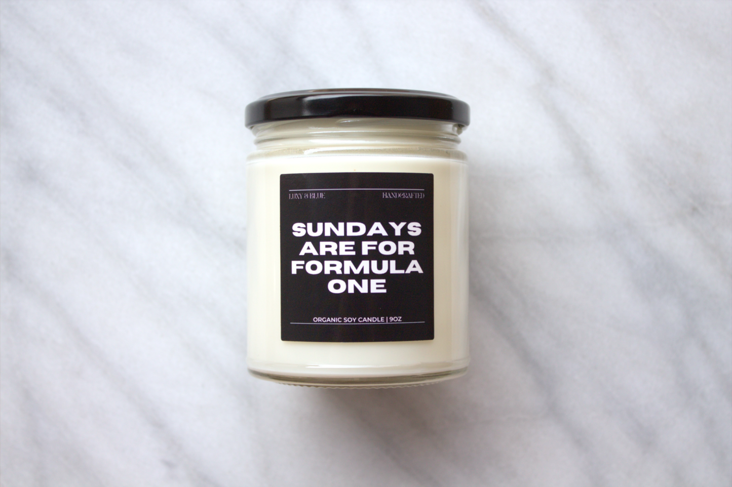 Sundays Are For Formula One Candle