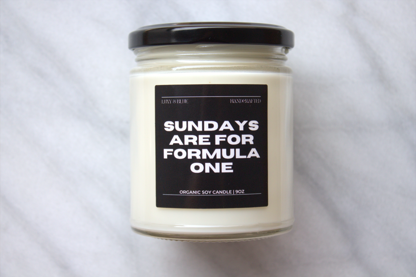 Sundays Are For Formula One Candle