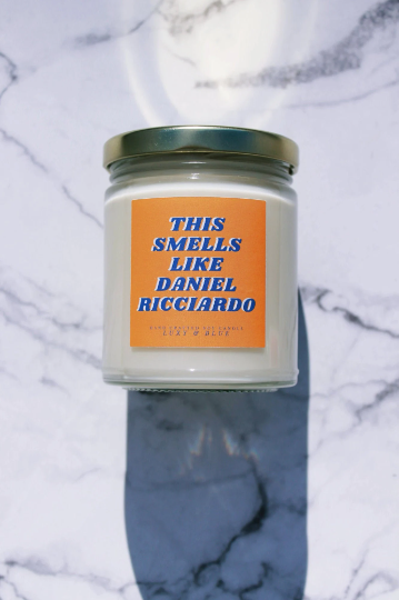 This Smells Like Daniel Ricciardo Candle