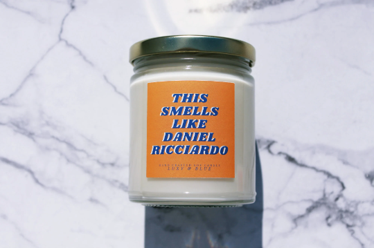 This Smells Like Daniel Ricciardo Candle