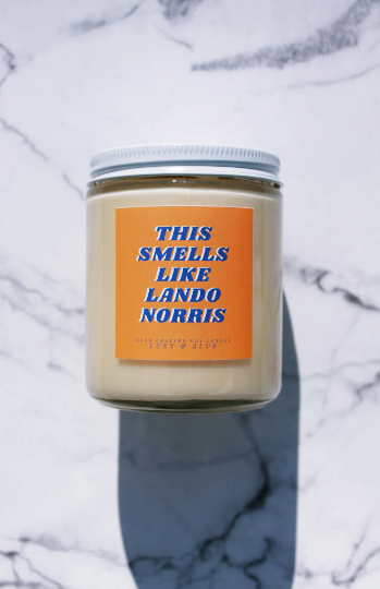 This Smells Like Lando Norris Candle