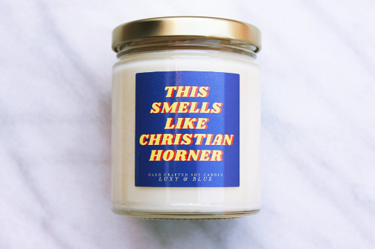 This Smells Like Christian Horner Candle