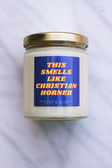 This Smells Like Christian Horner Candle