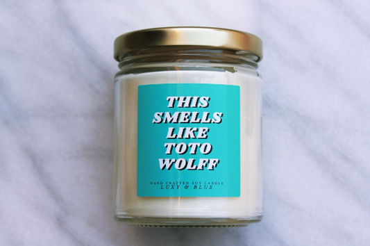 This Smells Like Toto Wolff Candle