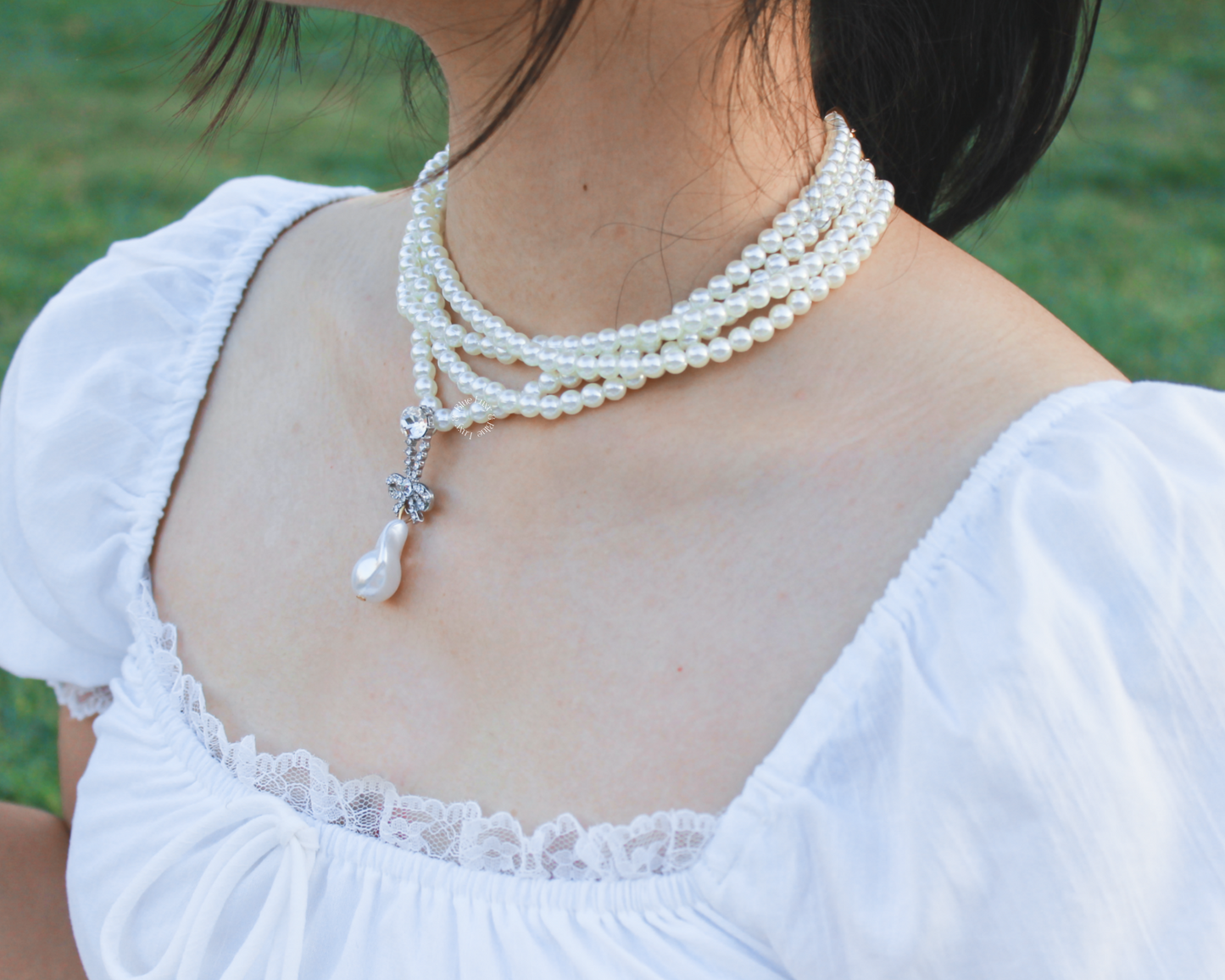 Marie Antoinette Pearl Necklace